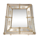 Venetian mirror with Murano glass frame
