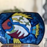 Enameled ceramic empty pocket