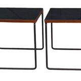 Pair of Pierre Guariche flying tables for Steiner