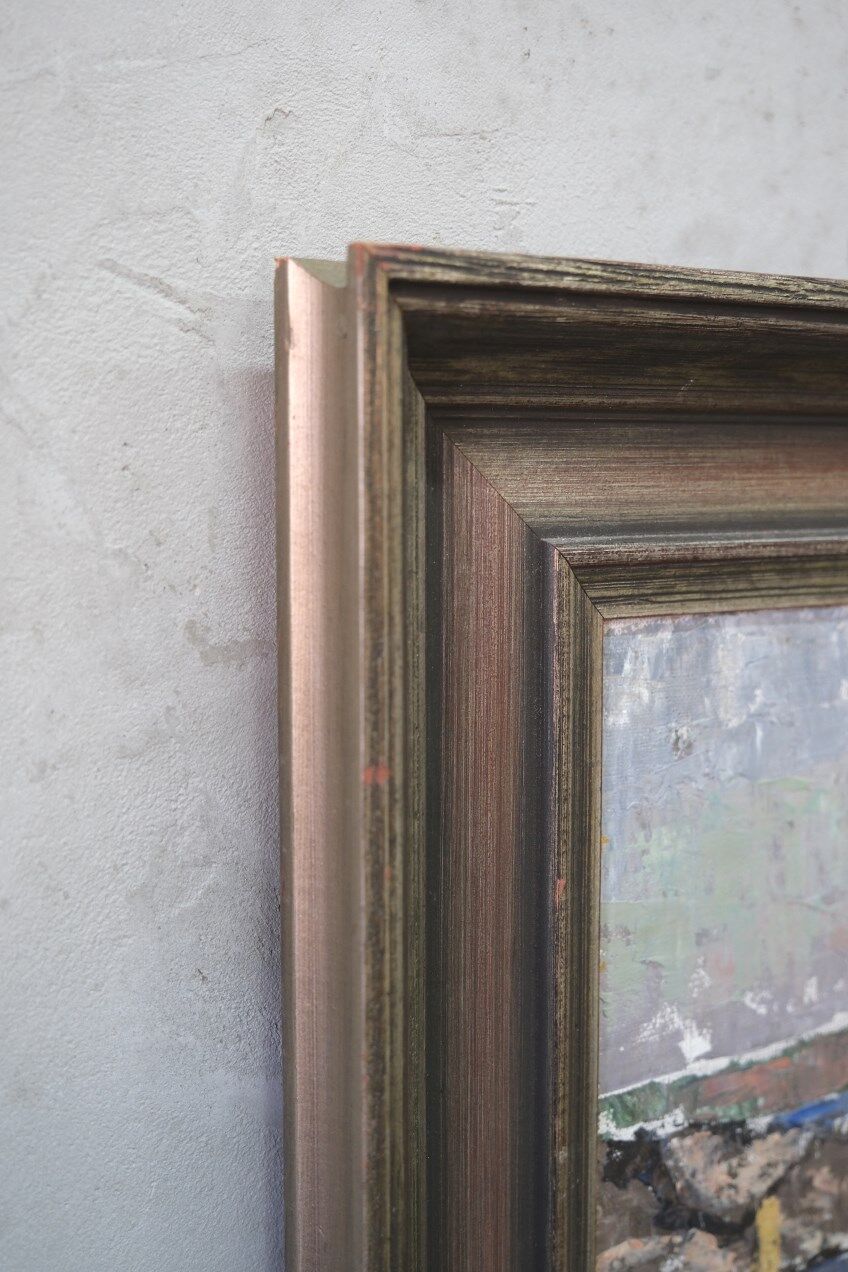 Torsten Torstenson (1901-1974), Swedish Modern Painting, 1950s, Oil on Canvas, Framed