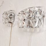 Par de apliques de pared "Kinkeldey". Alemania, 1970s.