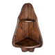 Antique corner shelf (corner unit) in solid oak