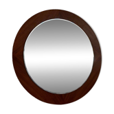 Scandinavian style crystal mirror, Germany, 1970s