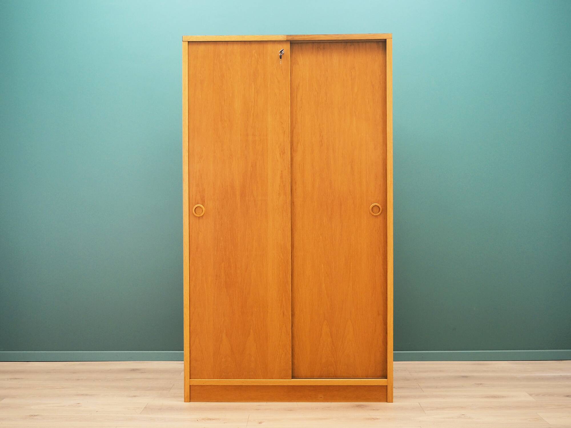 Ash wardrobe, Danish design, 1960s, manufacturer: Tage Mogensen