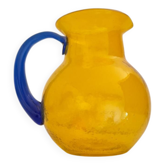 Beautiful vintage glass carafe from the 80s