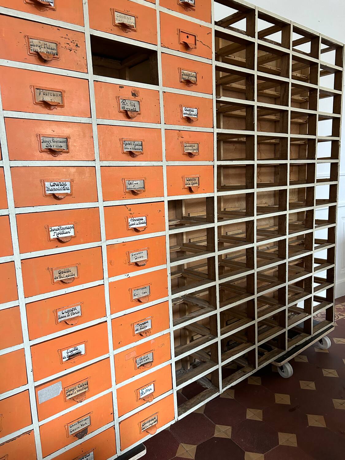 Seed trade furniture