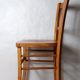 Chaise en bois vintage