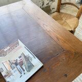 Dudouyt oak dining table 1940