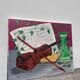 Nature morte au vase et violon