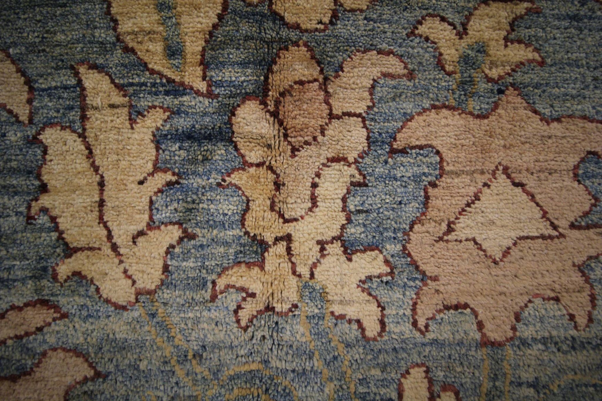 Tapis traditionnel vintage persan Ziegler tissé à la main Tapis de salon en laine