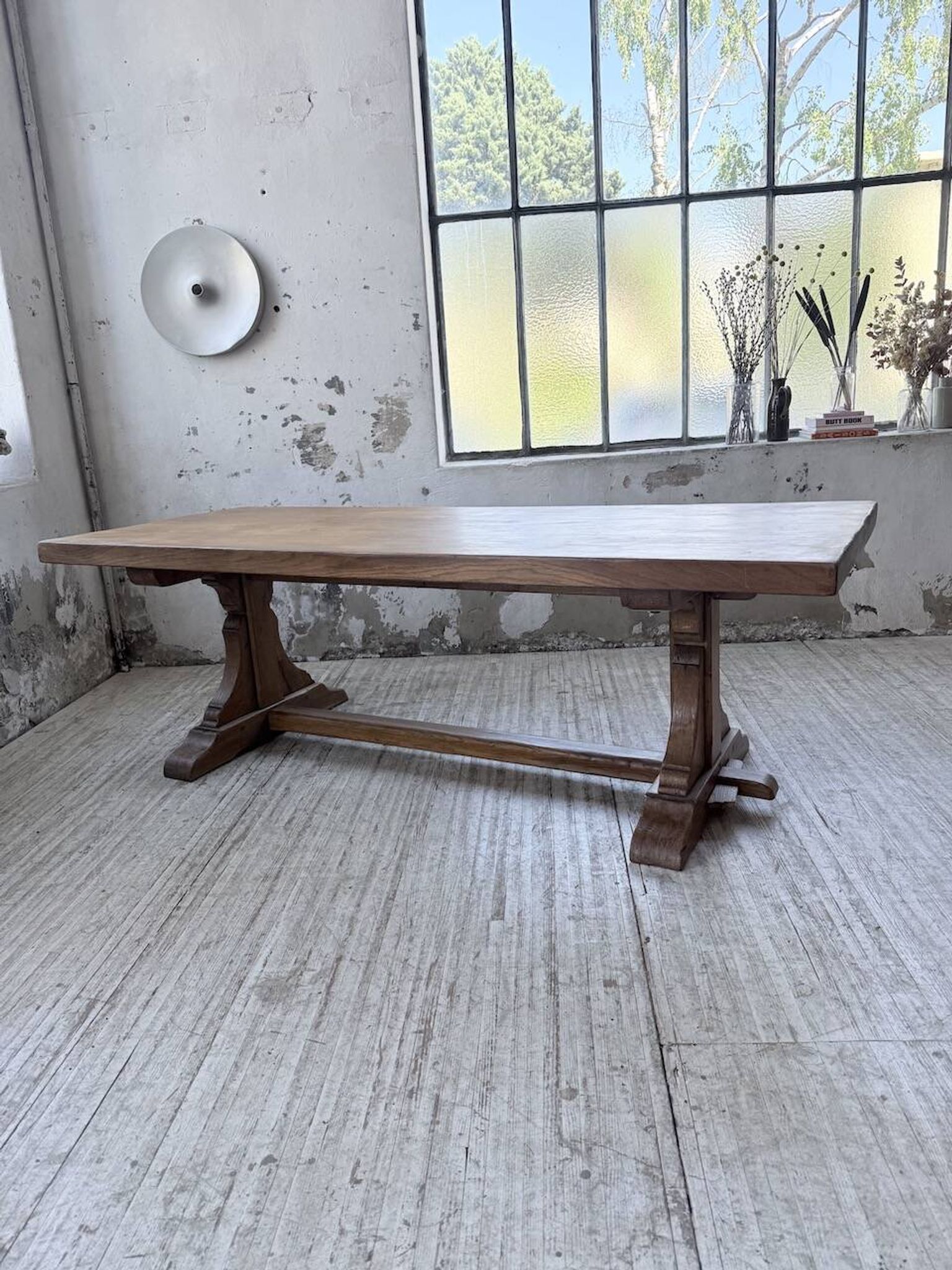 Table monastère chêne 1950 XXL
