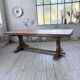 Monastery table oak 1950 XXL