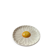 Assiette de présentation apéritif barbotine marguerite