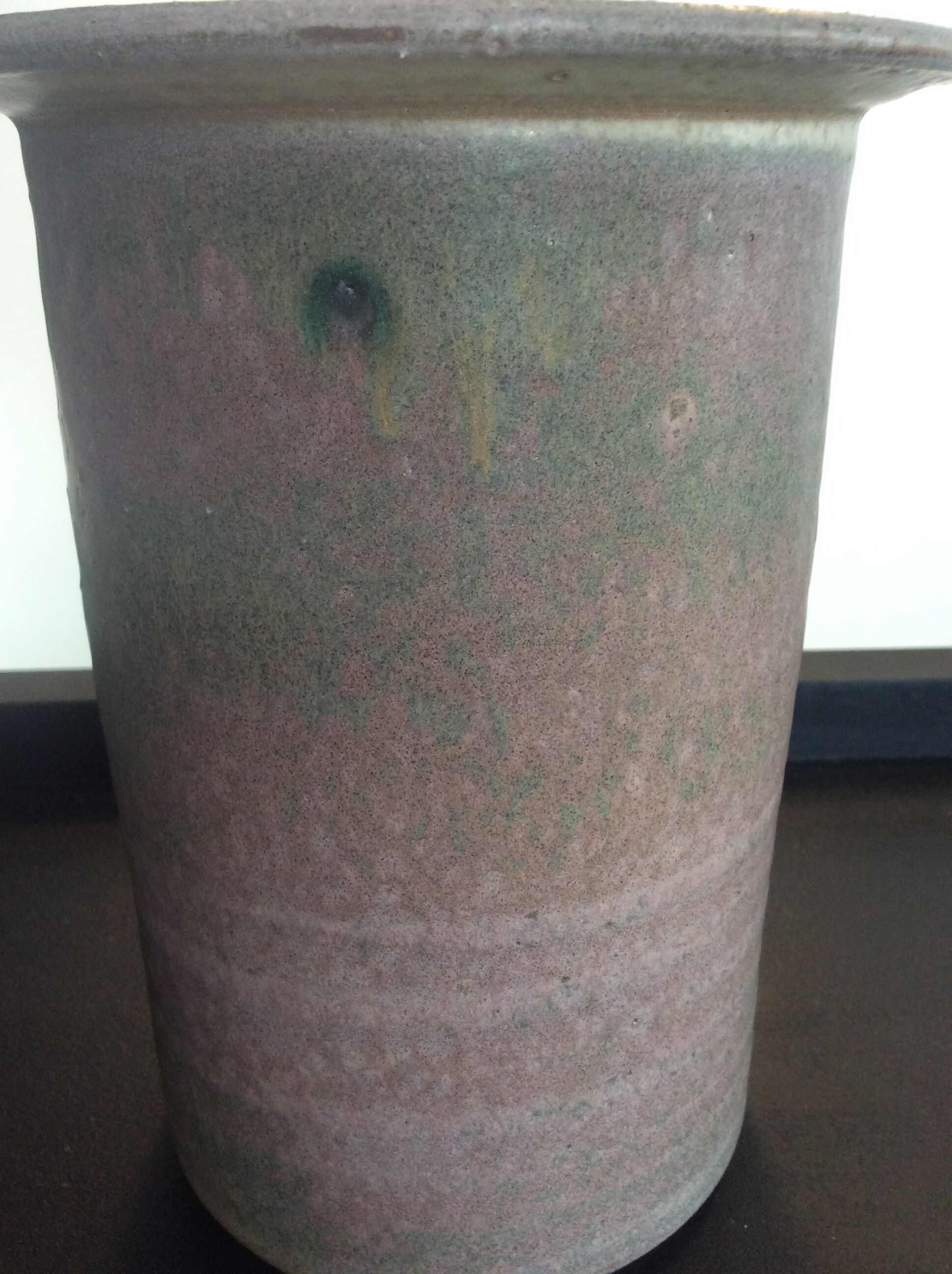 Vintage ciro stoneware vase stamped from the 70s holland