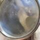 Silver chocolate pot with wooden handle and lid