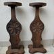Paire de Porte-plantes vintage