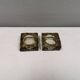 Two beautiful “cobblestone” candlesticks by Monica Ritterband 2004