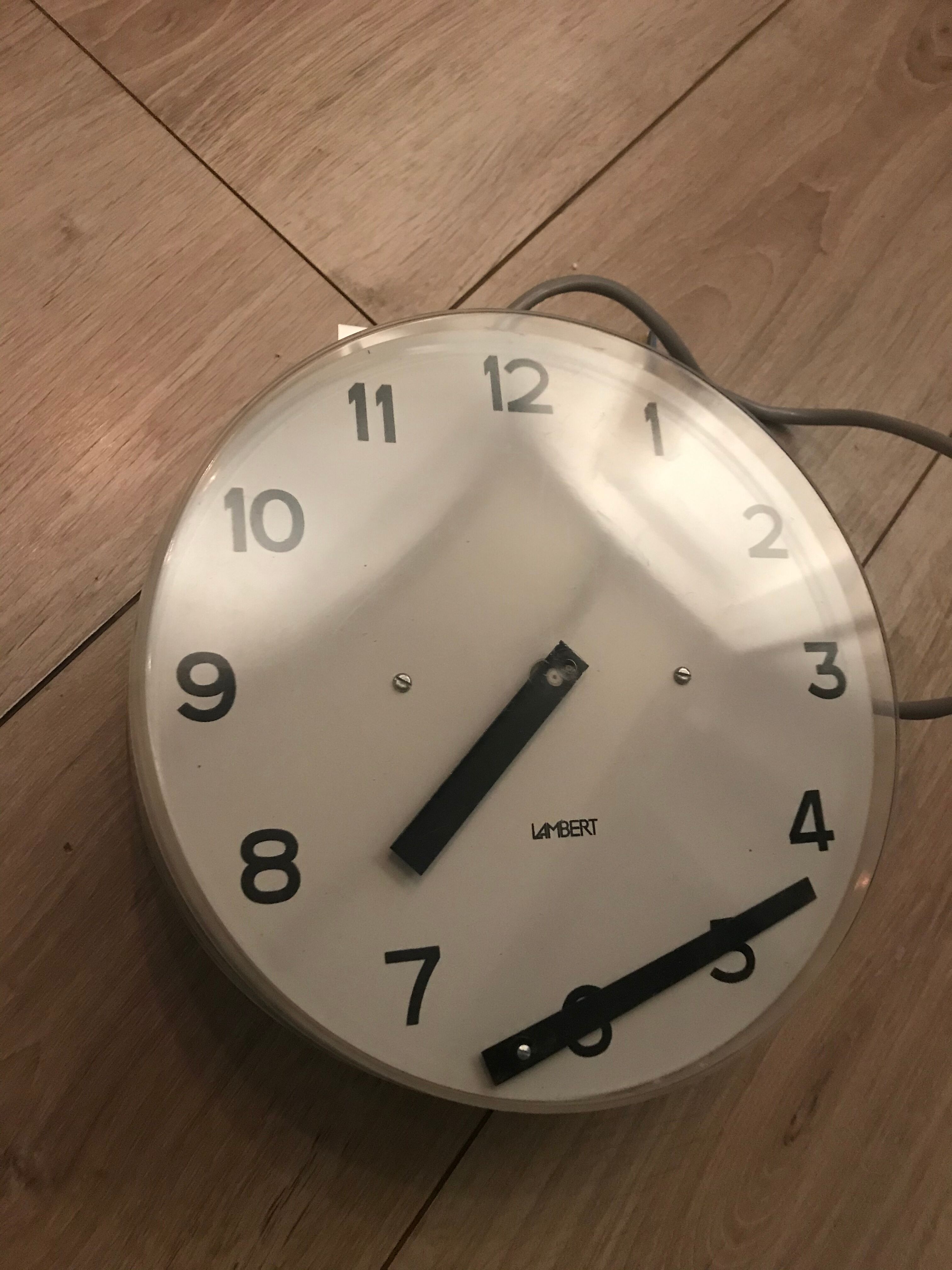 Vintage industrial Lambert pendulum