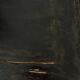 Large antique Chinese black table made of patinated solid wood.