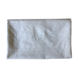 Winegrower's tablecloth, embroidered bedding and monogram