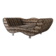 Extra-large postmodern animal print sofa | Germany | 1990s