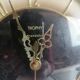 Wrought iron trophy wall hanging in office 1960
