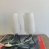 Pair of bedside lamps, 1960