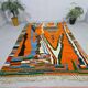 Tapis bérbere marocain décoré 200cmx300cm
