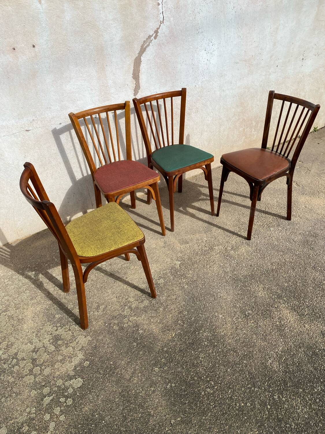 Set of 4 Baumann chairs