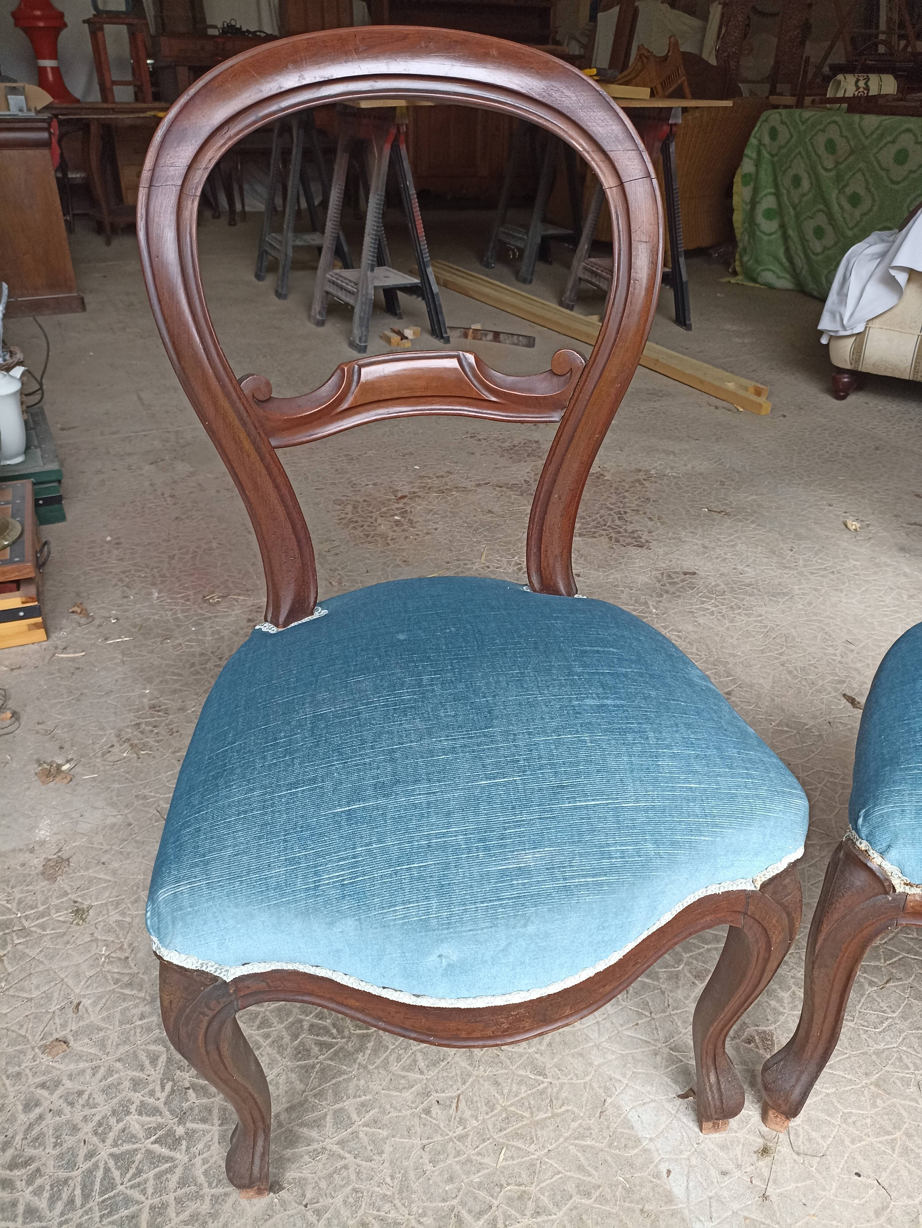 Pair of Louis Philippe chairs