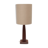 Vintage Danish Teak Table Lamp, 1960s