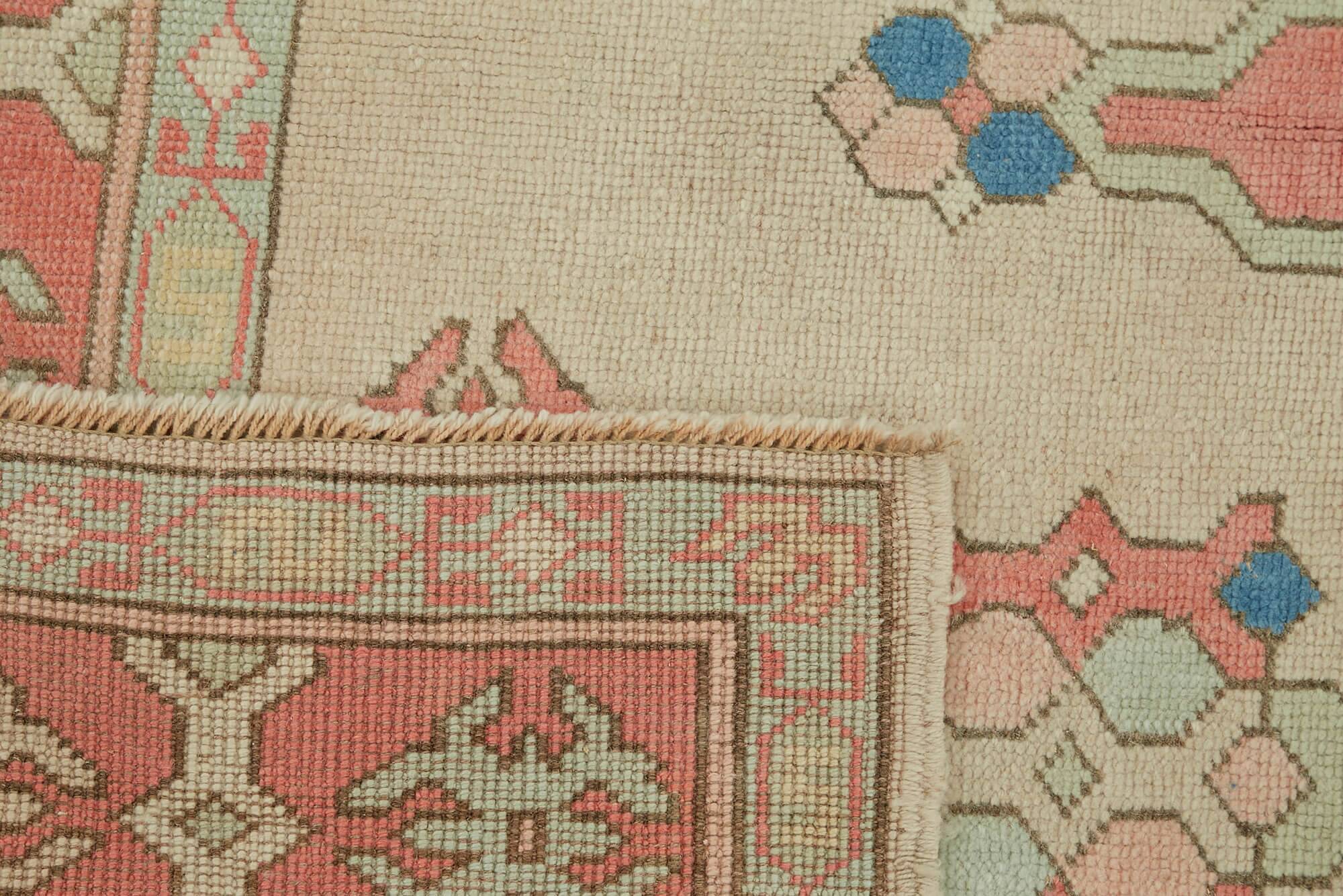 Turkish Vintage Anatolian Rug 139 cm x 226 cm