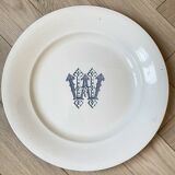 Dish in Faience De Sarreguemines