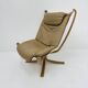 Falcon Leather Lounge Chair by Sigurd Ressel for Vatne Møbler, 1970s