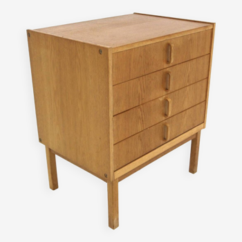 Commode scandinave en chêne, Bertil Fridhagen, Bodafors, Suède, 1960