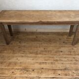 Paire de banc en bois chêne