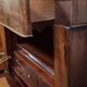 Secretary from the Restoration / Louis Philippe period, 19th century, in mahogany.