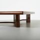 Art Deco coffee table by Charles Dudouyt, 1940.