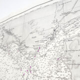 Map west coast France from Belle île to Ile D'Yeu