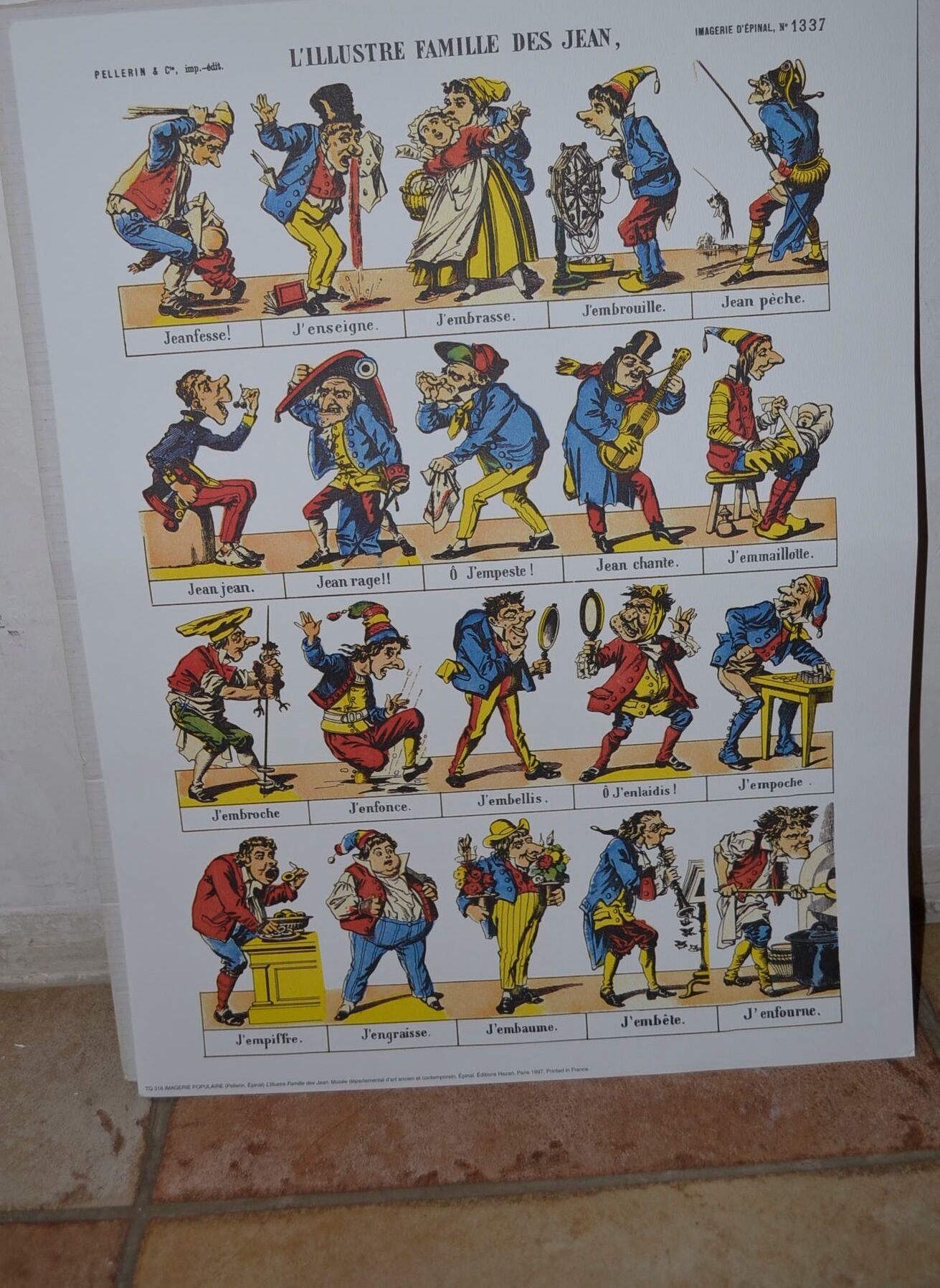 Image of Epinal "the illustrious family of the Jean"