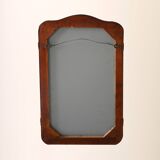 Vintage Scandinavian Mirror with Folding Side Panels