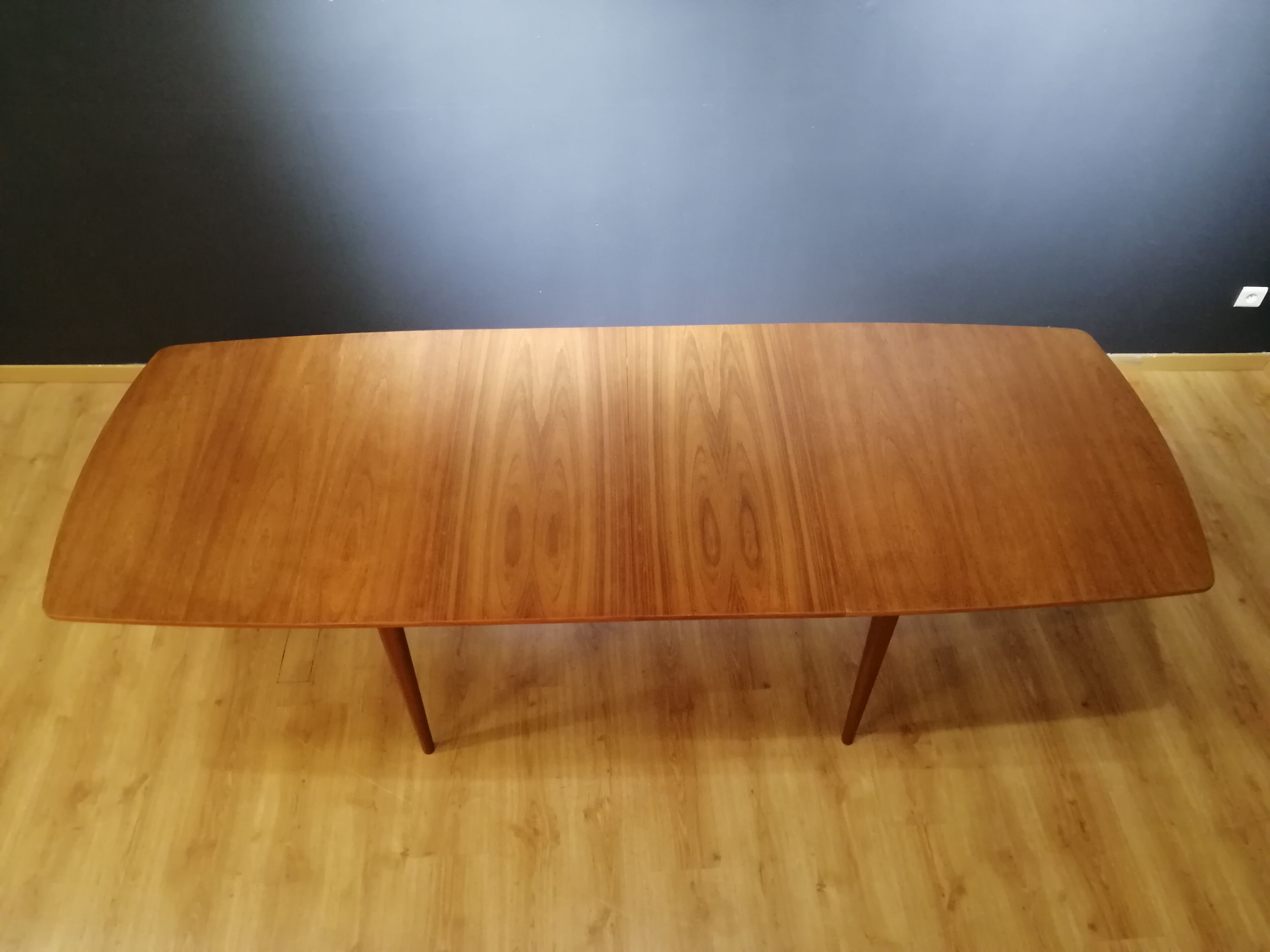 Teak dining table by William Watting for Fristho, 60s
