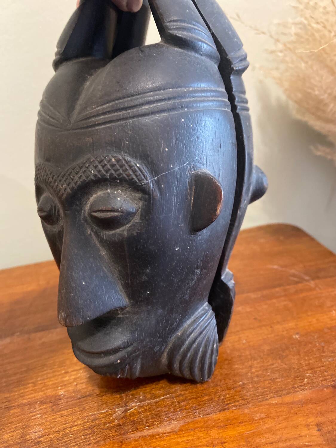 Pair of ethnic masks