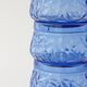 Set of 3 Vintage IVIMA Blue Glass Dessert Bowls, 1960s