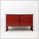 Leather buffet by De Couro from Brazil - 1980s