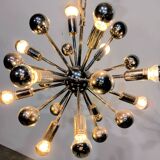 Sputnik luminaire, space-age 1970s