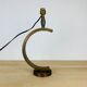Sculptural brass lamp modernist style 50s