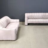Vintage neck leather sofas DS44 by Desede, 1970s