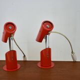 Space Age foldable table lamps from Szarvasi, 1960s