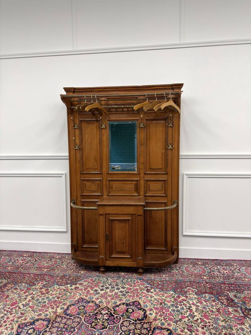 Classic English Wardrobe Coat Rack